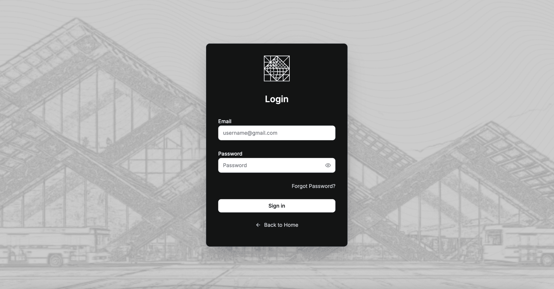 Secure Login Page